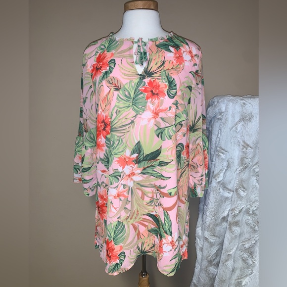 Jill - Elegant Floral Dress main image 1